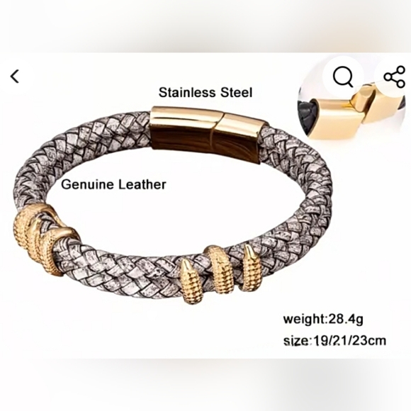 Stainless Steel Men Bracelet - Picture 3 of 3